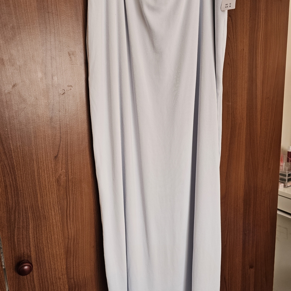 Abercrombie & Fitch Elegant Sky Blue Maxi Skirt